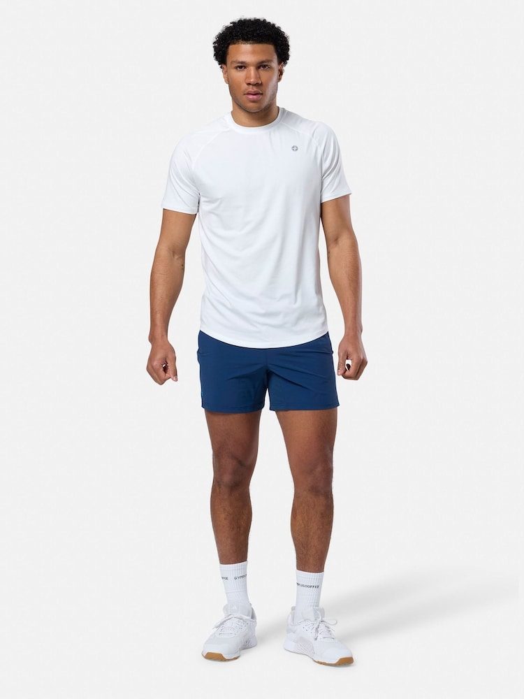 Gym + Coffee White Relentless T-Shirt - Image 1 of 6