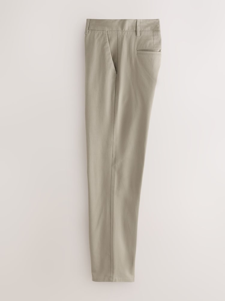 Black/Navy/Stone/Blue Slim Stretch Chino Trousers 4 Pack - Image 3 of 14