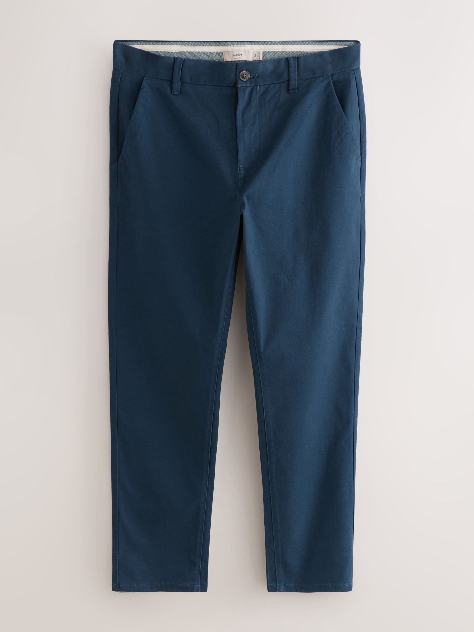 Buy Black/Navy/Stone/Blue Slim Stretch Chino Trousers 4 Pack from
