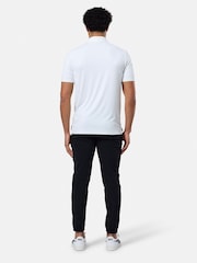 Gym + Coffee White Golf Polo Shirt - Image 3 of 6