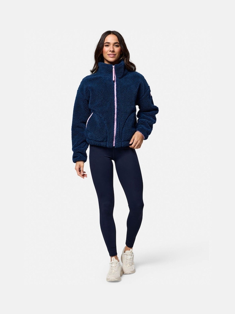 Gym + Coffee Blue Industry High Collar Jacket - Image 1 of 7