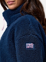 Gym + Coffee Blue Industry High Collar Jacket - Image 2 of 7