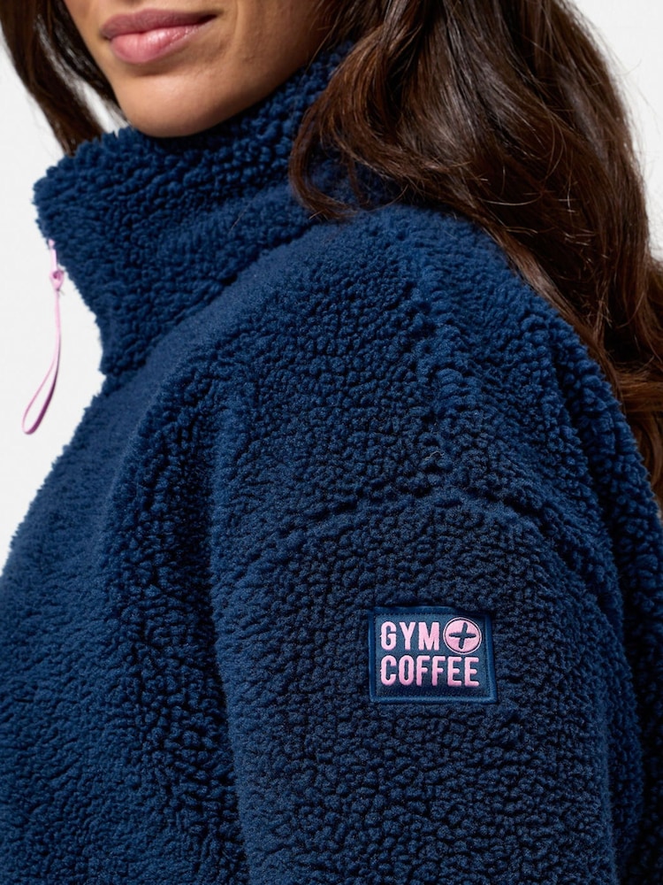 Gym + Coffee Blue Industry High Collar Jacket - Image 2 of 7