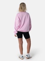 Gym + Coffee Pink Womens Snap Collar Sierra Sweatshirt - Image 3 of 7