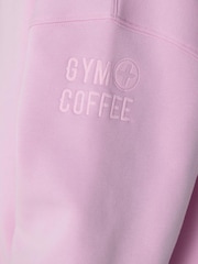 Gym + Coffee Pink Womens Snap Collar Sierra Sweatshirt - Image 7 of 7