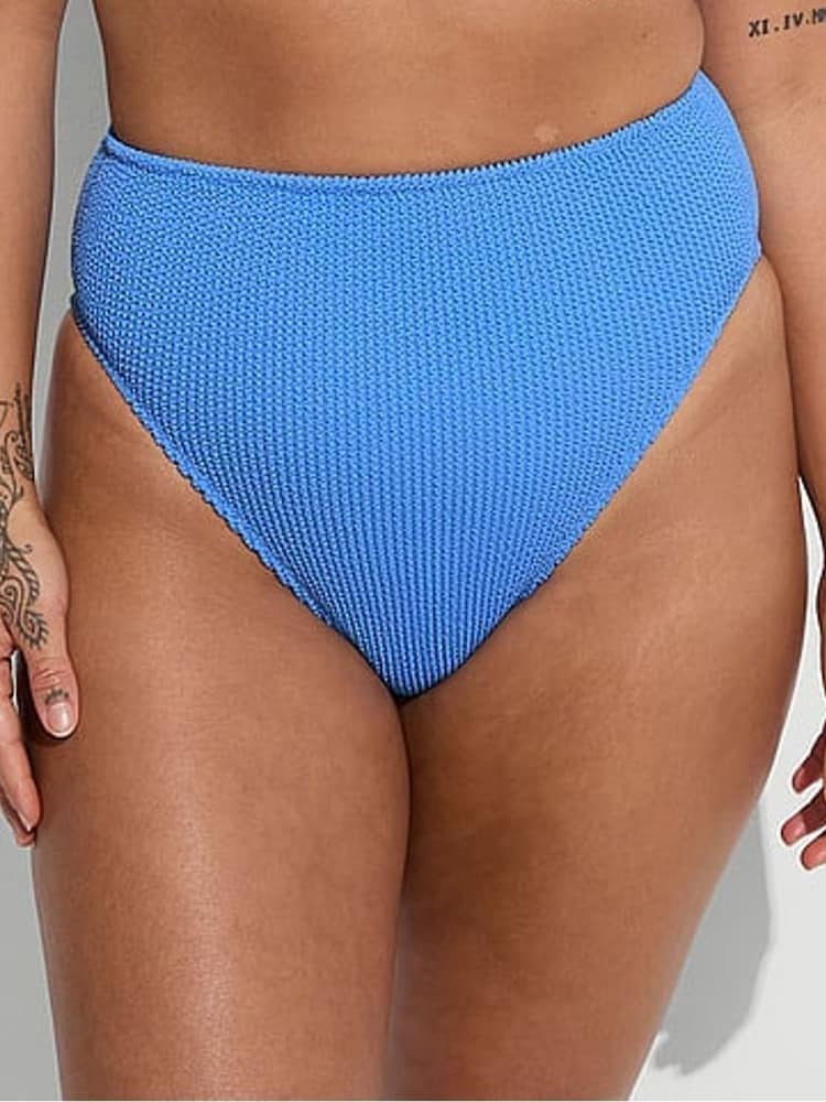 Dream on Blue - Victoria's Secret bikinibroekje met kreukeltextuur - Image 1 of 3