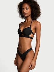 Victoria's Secret Black Thong Bikini Bottoms - Image 3 of 3