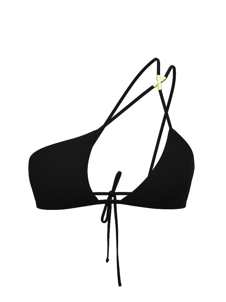 Victoria's Secret Black One Shoulder Bikini Top - Image 3 of 3