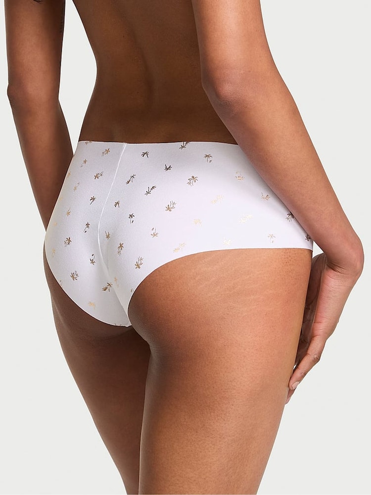 Victoria's Secret White Palm Cheeky Knickers - Image 2 of 3
