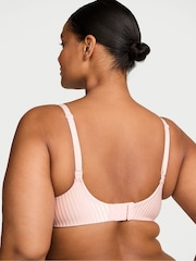 Victoria's Secret Purest Pink Stripe Full Cup Push Up Bra - Image 2 of 2