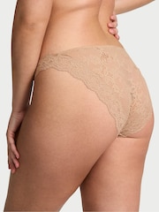 Victoria's Secret Praline Nude Bikini Lace Knickers - Image 2 of 2