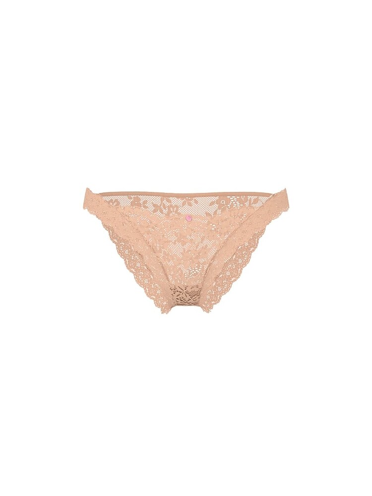 Victoria's Secret Praline Nude Bikini Lace Knickers - Image 3 of 3 Victoria's Secret Praline Nude Bikini Lace Knickers - Image 3 of 3