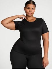 Victoria's Secret Black Short Sleeve FeatherSoft™ Innovation T-shirt - Image 1 of 3