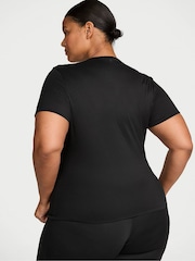 Victoria's Secret Black Short Sleeve FeatherSoft™ Innovation T-shirt - Image 2 of 3
