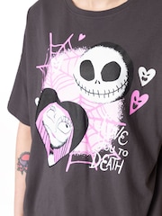 Vanilla Underground Pink Nightmare Before Christmas Adult Pyjamas Set - Image 3 of 6