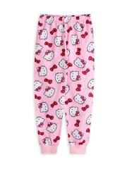 Vanilla Underground Pink Hello Kitty Girls Pyjamas 2 Pack Set - Image 5 of 5