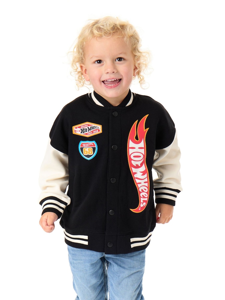 Vanilla Underground Black Hot Wheels Boys Jacket - Image 1 of 6