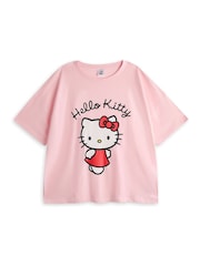 طقم من بيجامة بتصميم Hello Kitty للنساء من Vanilla Underground - صورة 4 من 6