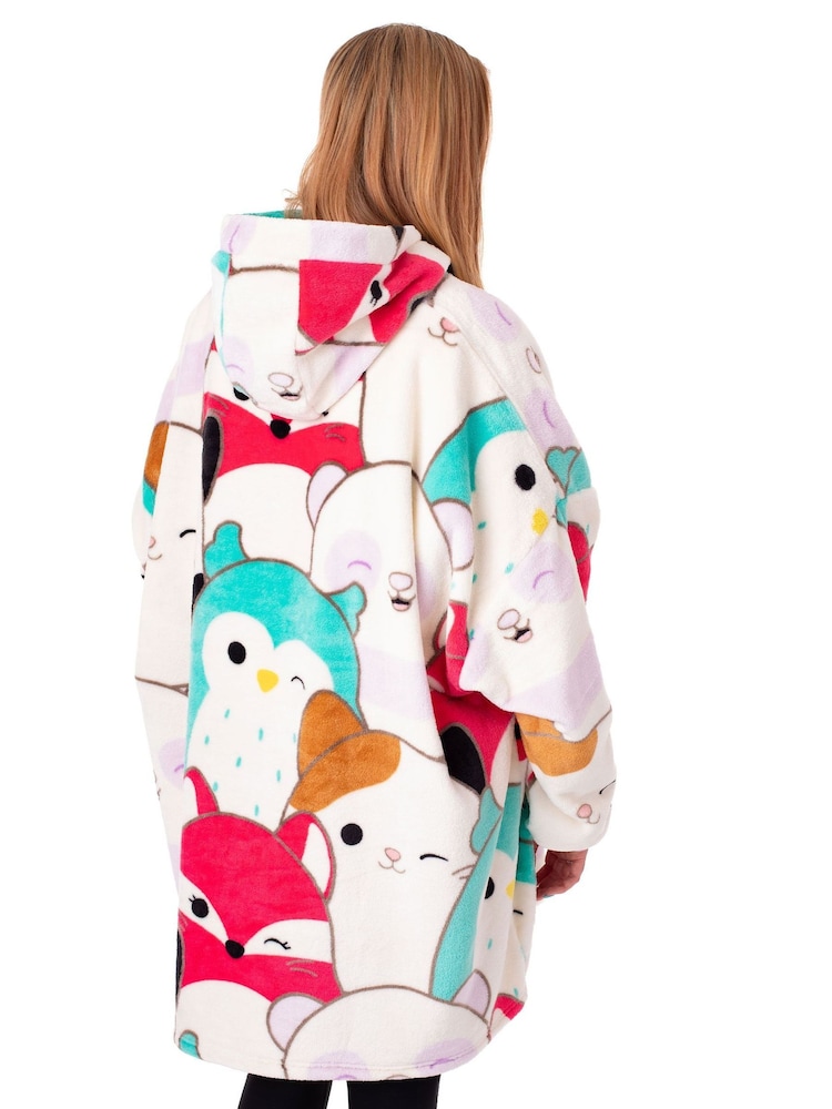 Vanilla Underground White Squishmallows Womens Blanket Hoodie - Image 2 of 6