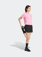 adidas Pink Own The Run T-Shirt - Image 3 of 6