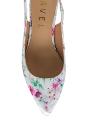 Ravel White Slingback Court Shoes - Image 4 of 4