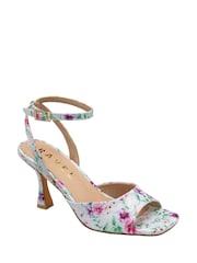 Ravel White Ankle-Strap Sandals - Image 1 of 4