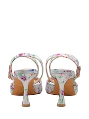 Ravel White Ankle-Strap Sandals - Image 3 of 4