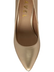 Ravel Gold Stiletto-Heel Court Shoes - Image 4 of 4