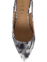 Ravel Black Slingback Court Shoes - Image 4 of 4