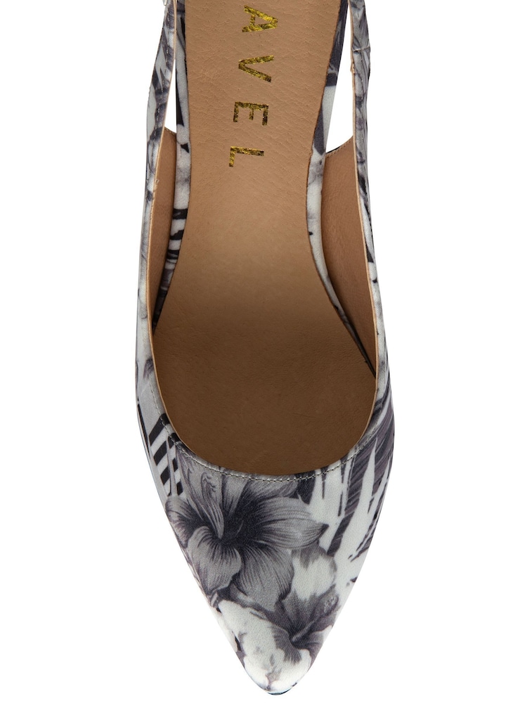 Ravel Black Slingback Court Shoes - Image 4 of 4