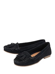 Ravel Blue Suede Loafers - Image 2 of 4