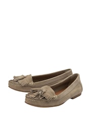 Ravel Natural Suede Loafers - Image 2 of 4
