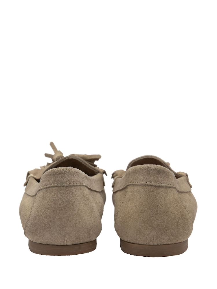 Ravel Natural Suede Loafers - Image 3 of 4