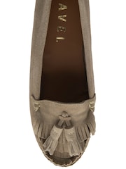 Ravel Natural Suede Loafers - Image 4 of 4