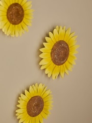 Set of 3 Yellow Sunflowers Wall Plaques - Image 3 of 5