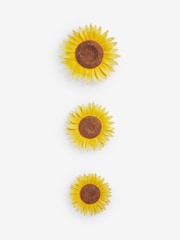 Set of 3 Yellow Sunflowers Wall Plaques - Image 5 of 5