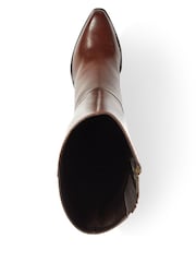 Jones Bootmaker Cagliari Wide Calf Fit Knee High Black Boots - Image 4 of 5