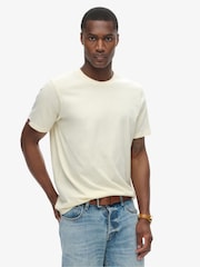 Кремовий - Superdry Classic Essential Relaxed футболки - Image 1 of 1