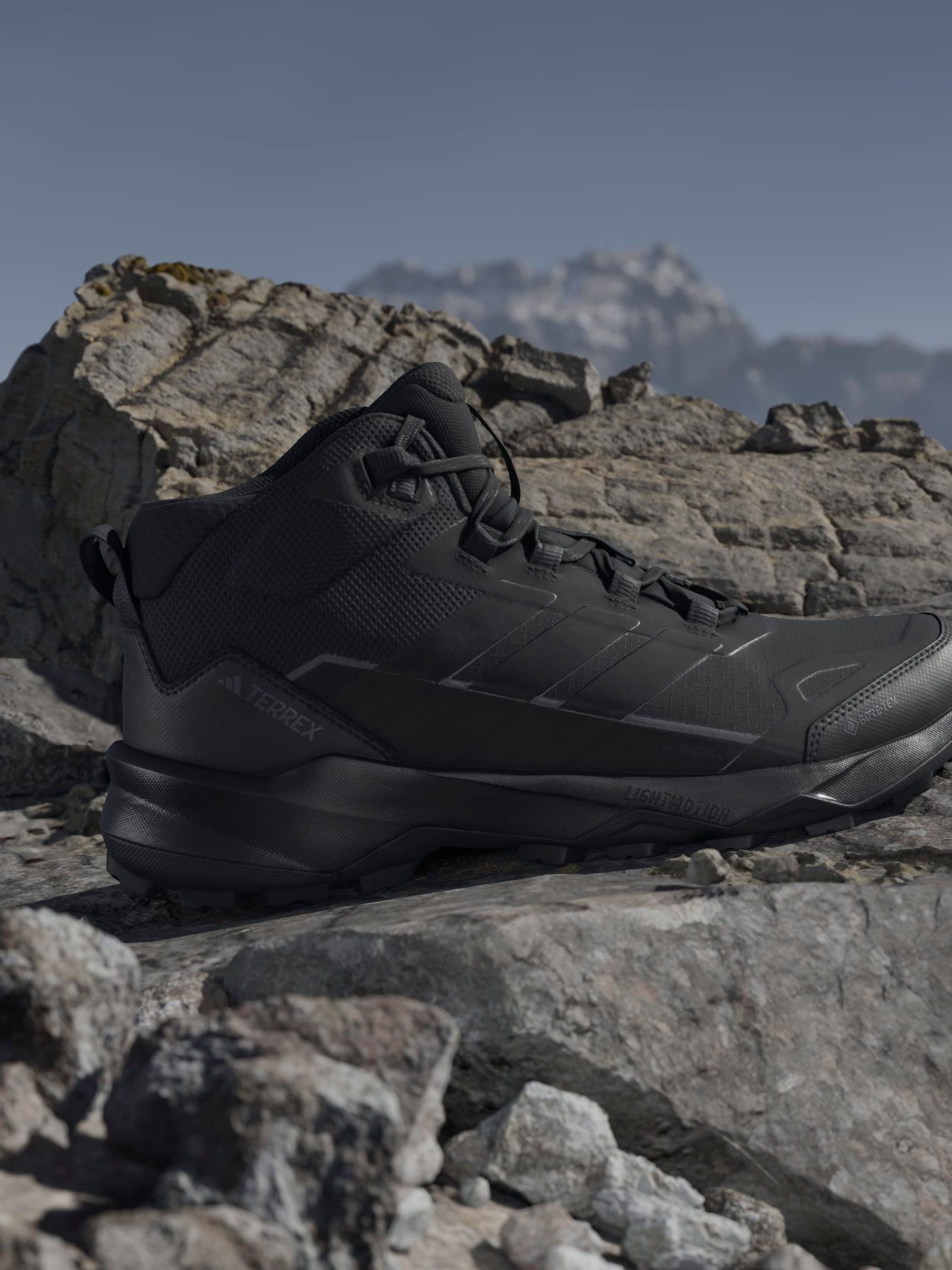 Buy adidas Black Terrex Skychaser AX5 Mid GORE-TEX Hiking Trainers