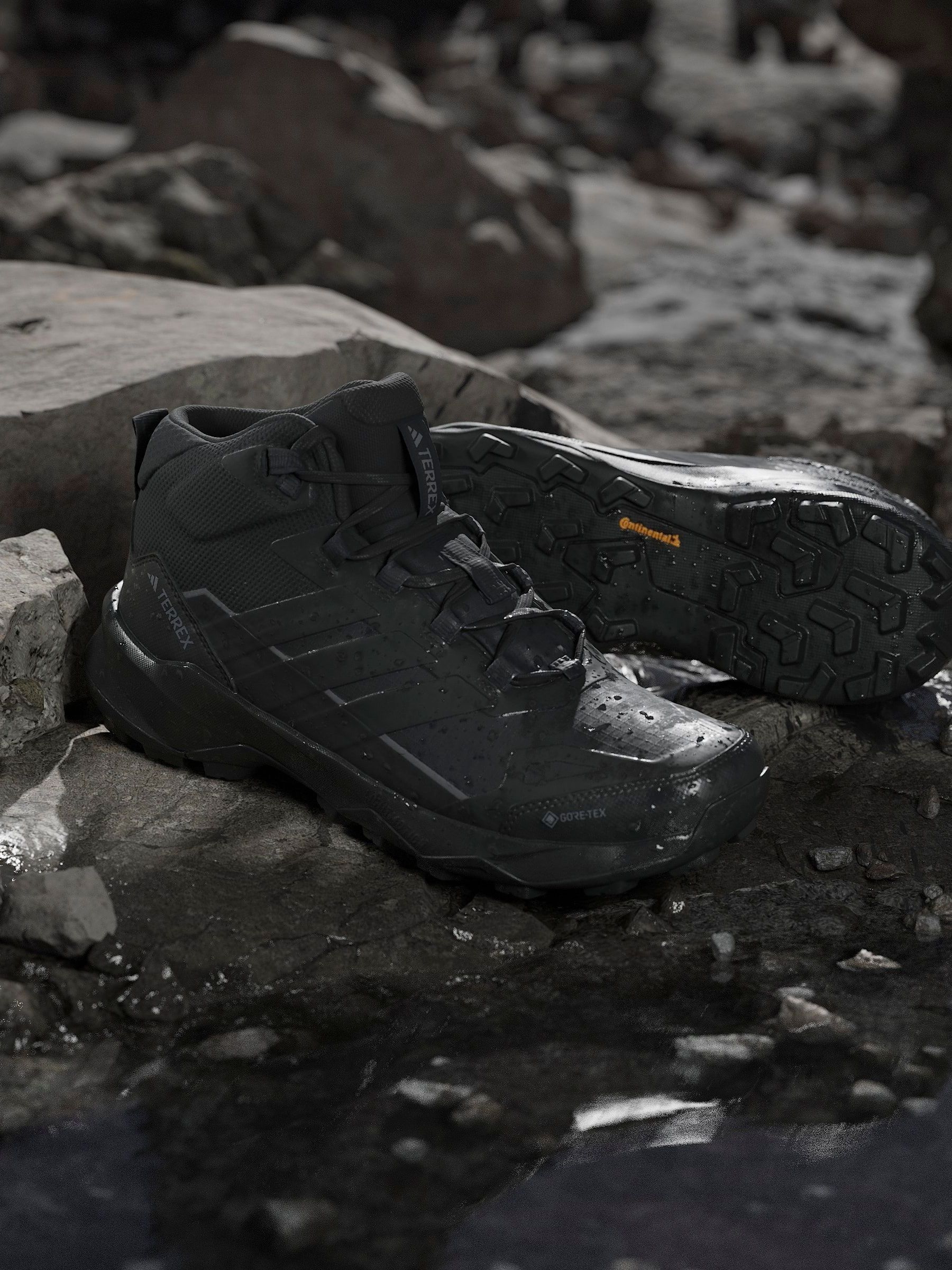 Buy adidas Black Terrex Skychaser AX5 Mid GORE-TEX Hiking Trainers