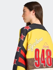 Moletom adidas Originals Archive Cycling Oversize 100% Algodão - Imagem 3 de 6
