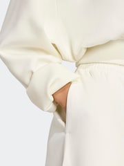 adidas White ALL SZN Soft Lux Loose Sweatshirt - Image 5 of 6