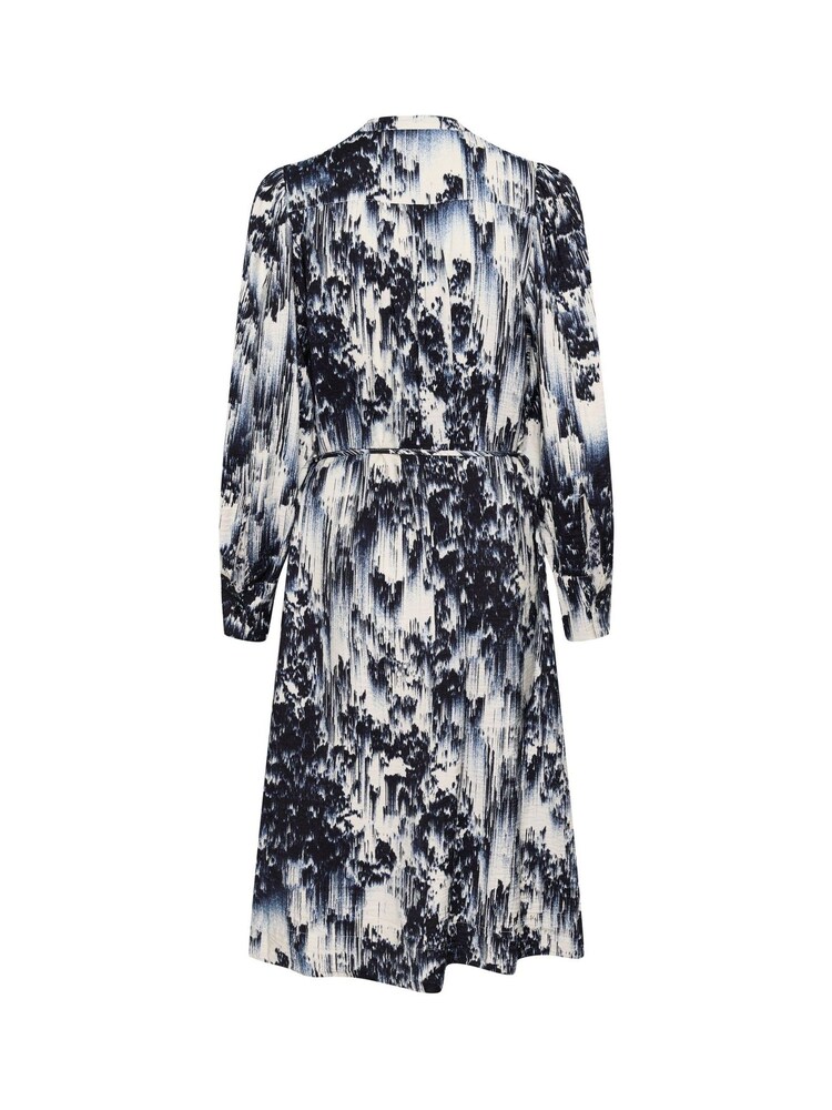 Soaked in Luxury Blue Jazzlyn Long Sleeves Buttons Dress - Image 5 of 5 Soaked in Luxury Blue Jazzlyn Long Sleeves Buttons Dress - Image 5 of 5