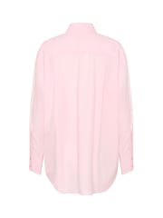 Soaked in Luxury Pink Calico Loose Fit Button Up 100% Cotton Shirt - Image 5 of 6