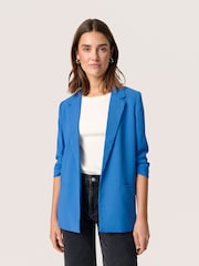 Soaked in Luxury Shirley 3/4 Sleeve Open Front Blazer - Image 1 of 6