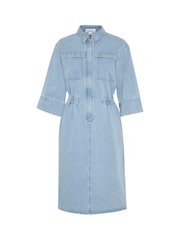 Soaked in Luxury Blue Annabeth Denim Midi Dress - Image 5 of 6