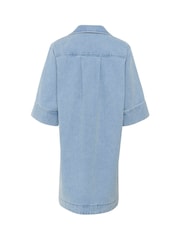 Soaked in Luxury Annabeth Half Sleeves Denim Dress - Image 6 of 6