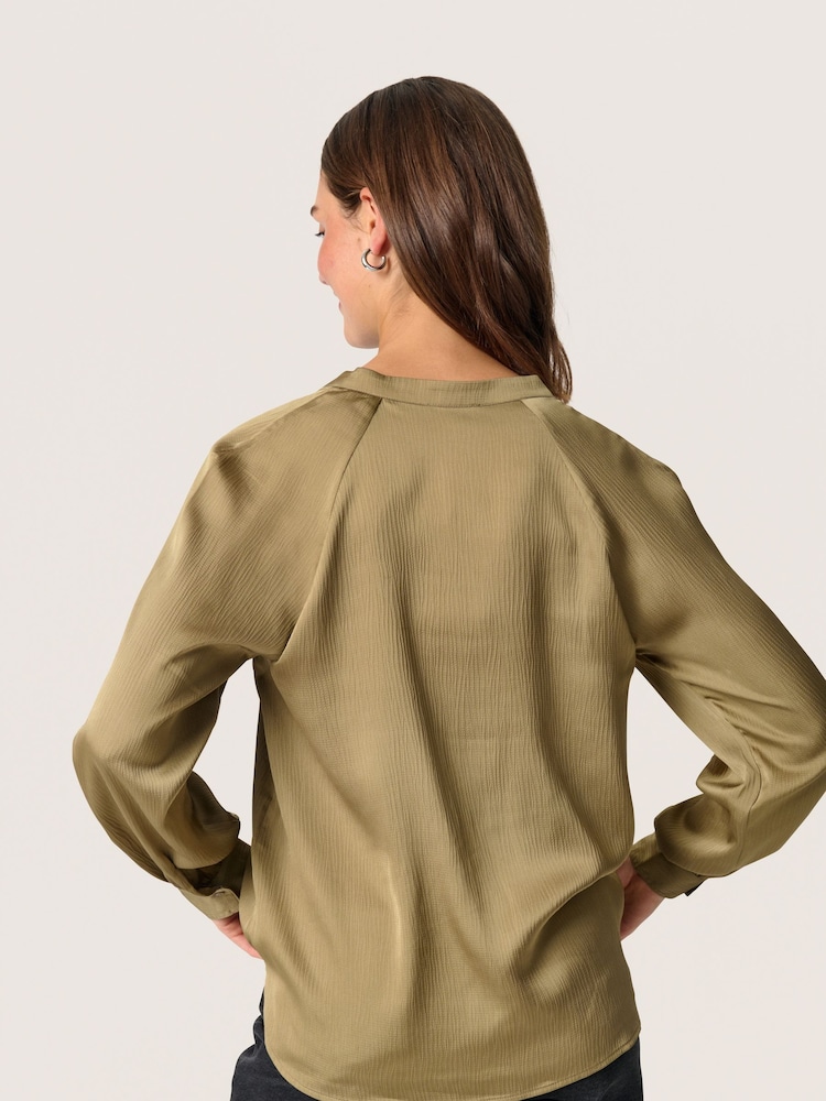 Soaked in Luxury Casual Fit Loana Long Sleeve Blouse - Image 2 of 6