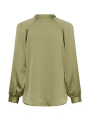 Soaked in Luxury Casual Fit Loana Long Sleeve Blouse - Image 6 of 6