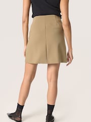 Soaked in Luxury Green Corinne A-line Silhouette Mini Skirt - Image 2 of 6